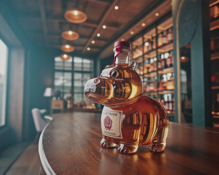 Whiskey Bottle - Hippo Edition