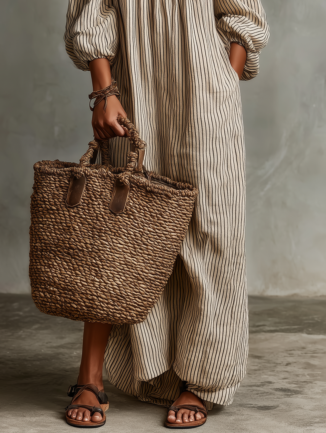 Elena | Long flowy dress with off-shoulder design