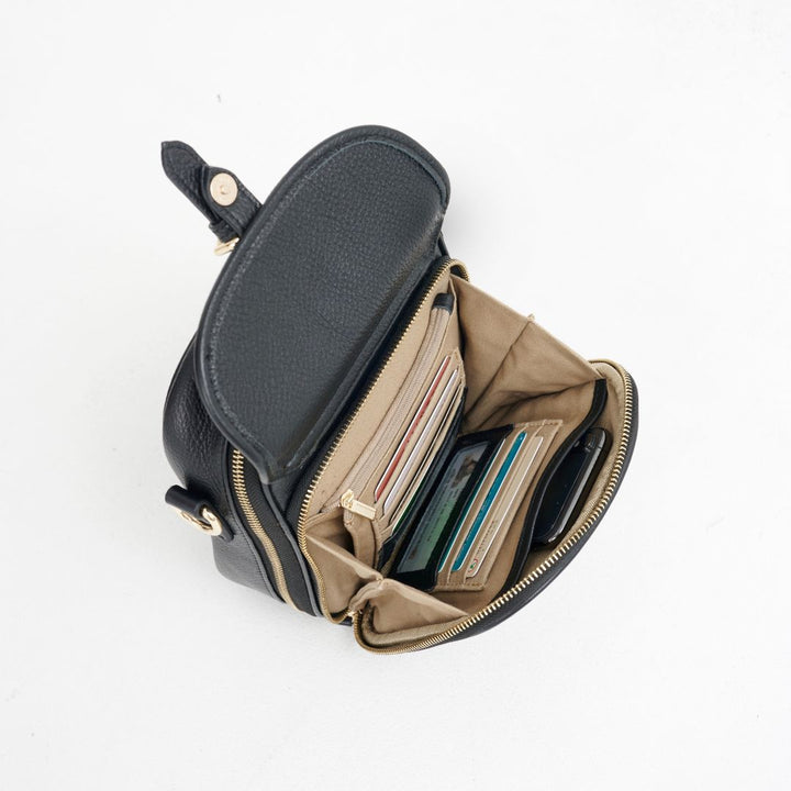 Raven Mini-Messenger - Taupe