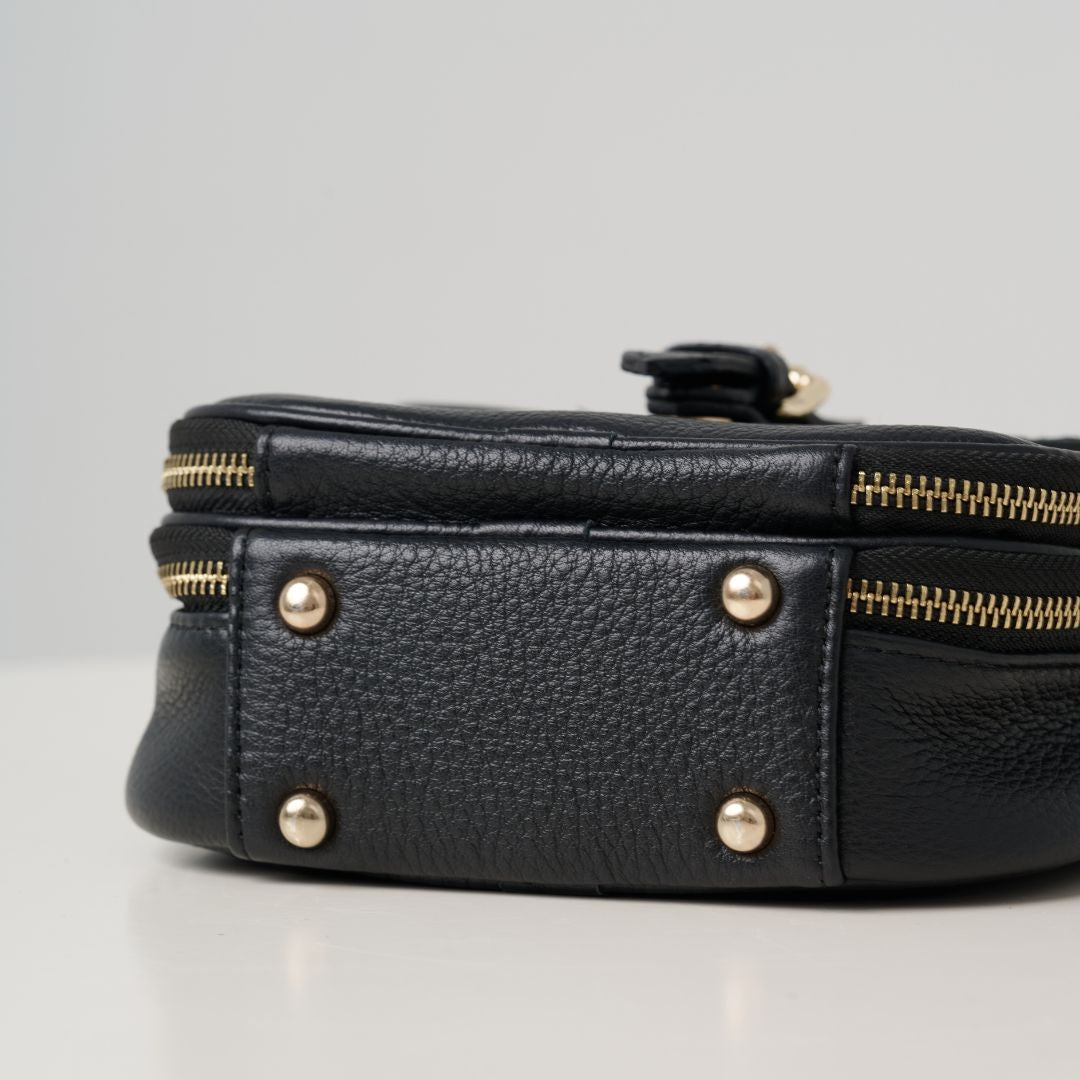 Raven Mini-Messenger - Taupe