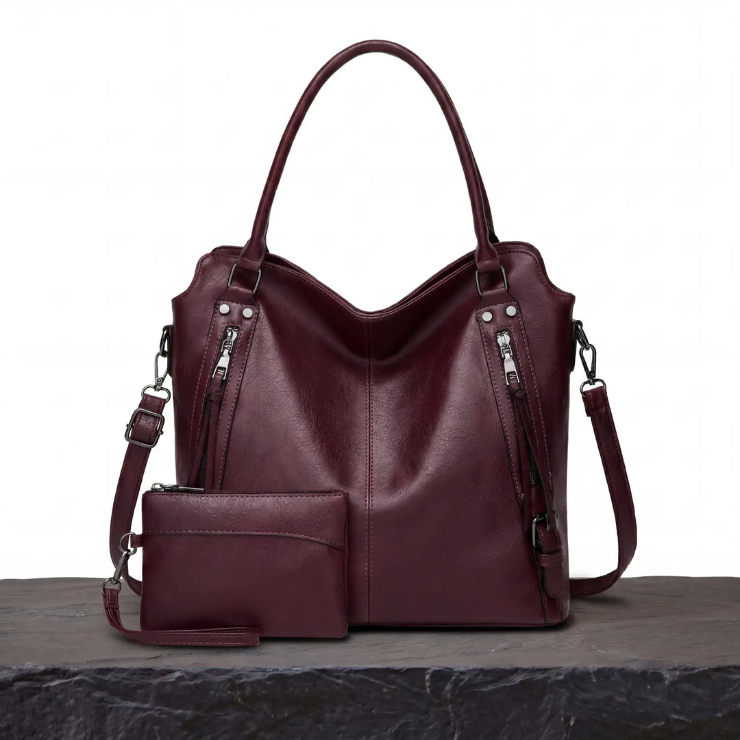 Classic Cognac Arion Bag + FREE Pocket Wallet