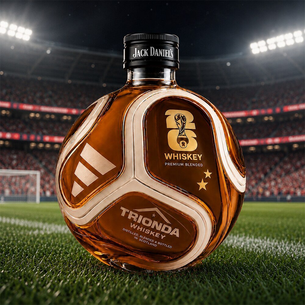 Whiskey Bottle - World Cup Ball Edition II