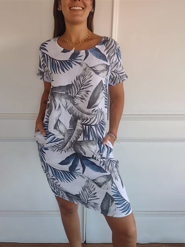 Lillian™ - Relaxed Fit Printed Dress
