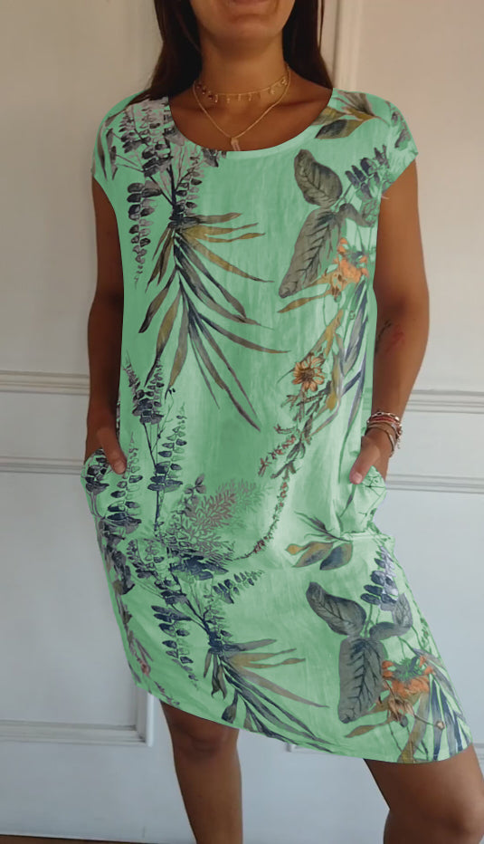 Lillian™ - Relaxed Fit Printed Dress