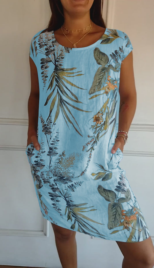 Lillian™ - Relaxed Fit Printed Dress