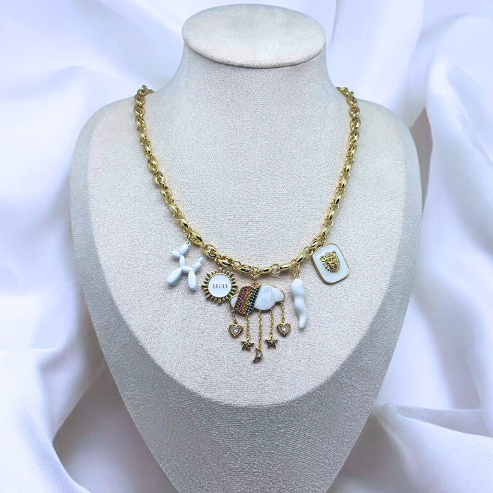 Rainbow Dust Necklace (Handmade & Limited Edition)