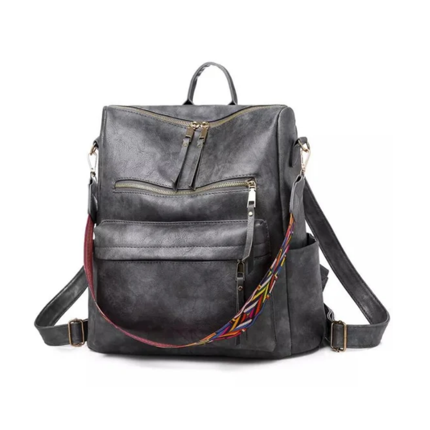 Nora | Work and life in one bag — Leather Backpack