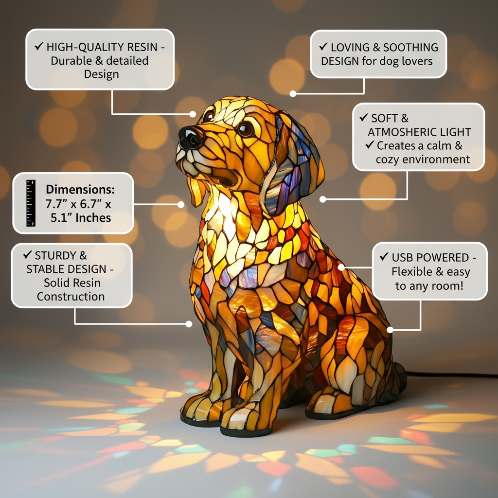 Buddy Shining Spiritual Golden Retriever