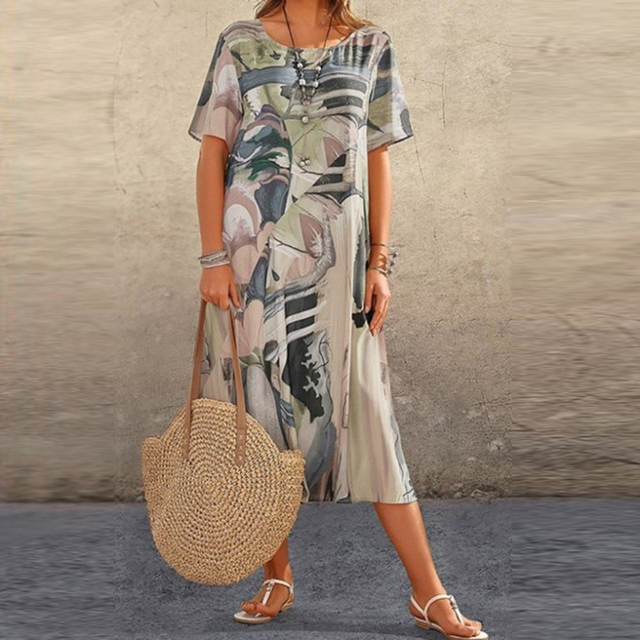 Phoebe - Cozy Floral Dress