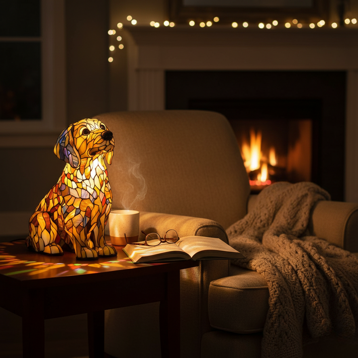 Buddy Shining Spiritual Golden Retriever