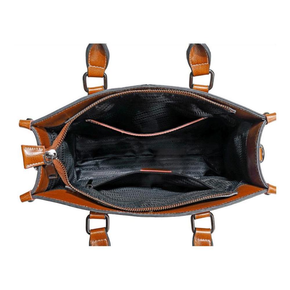Elegant | From Work to Evening Out — Leather Tote Bag
