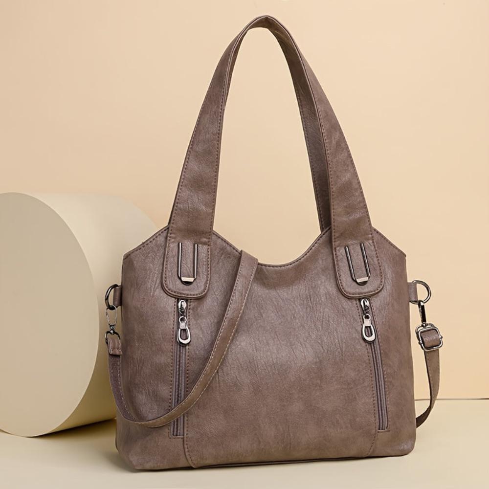 Emma | Timeless and Familiar — Retro Leather Shoulder Bag