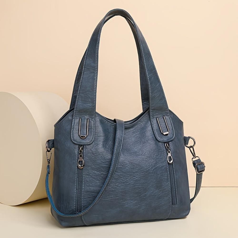 Emma | Timeless and Familiar — Retro Leather Shoulder Bag