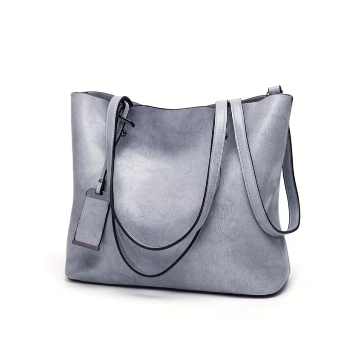 Mira | Laptop bag, hands-free — Spacious Leather Tote