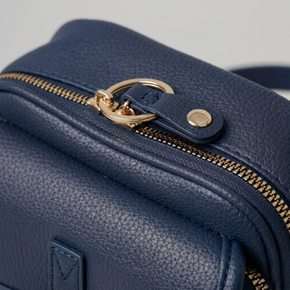 Sienna Mini-Messenger - Navy