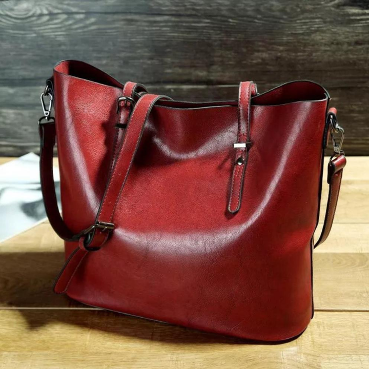 Nicole | Carry it all day — Leather Shoulder Bag