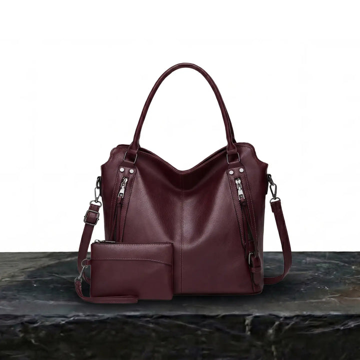 Classic Cognac Arion Bag + FREE Pocket Wallet
