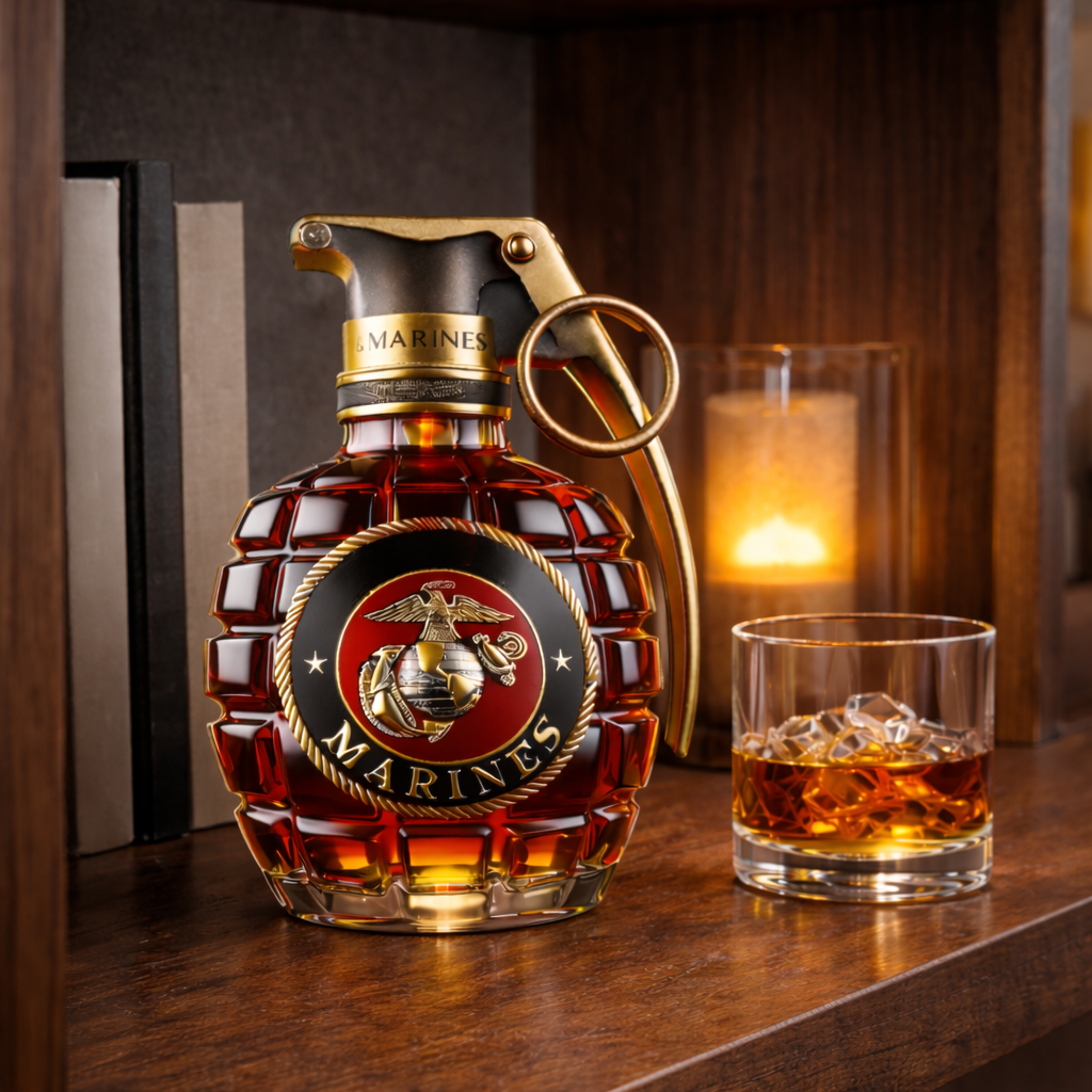 Whiskey Bottle - Pomegranate Edition
