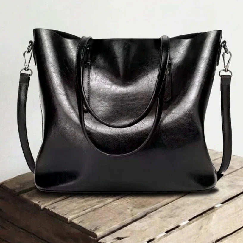 Nicole | Carry it all day — Leather Shoulder Bag