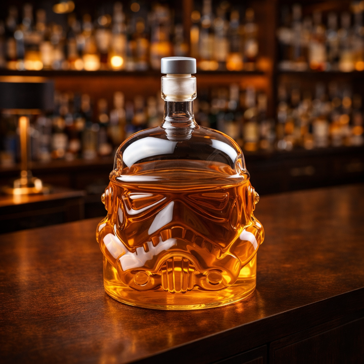 Whiskey Bottle - Set Bottle and Glass Edition
