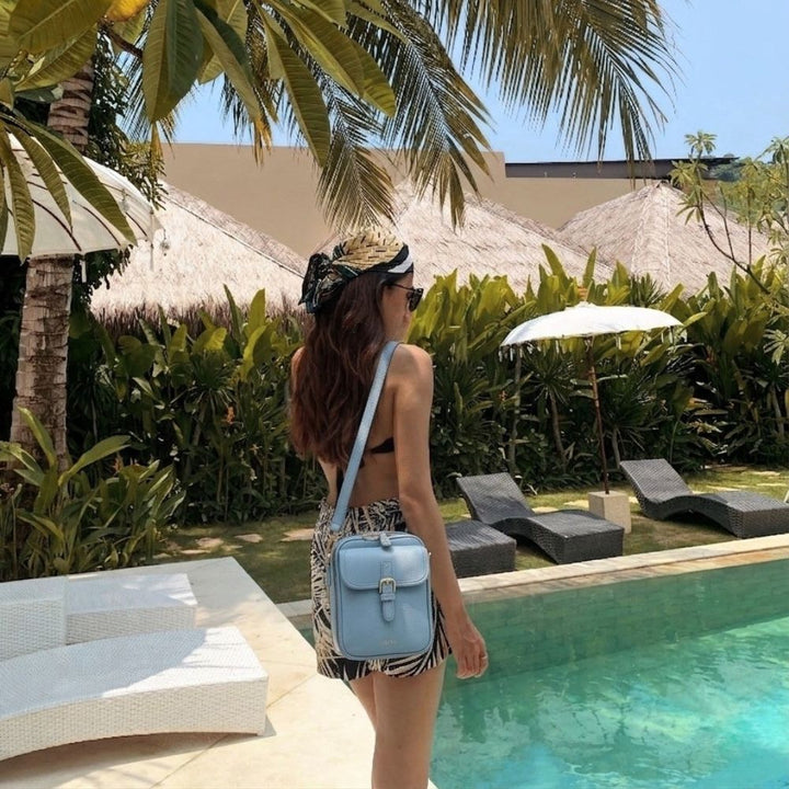 Sienna Mini-Messenger - Navy
