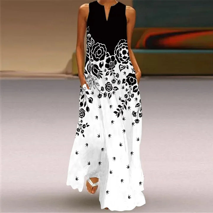 Aurelia™ - Butterfly Bloom A-Line Dress