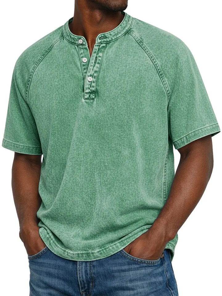 Leblanc™ | Vintage Button-Up Shirt for Men