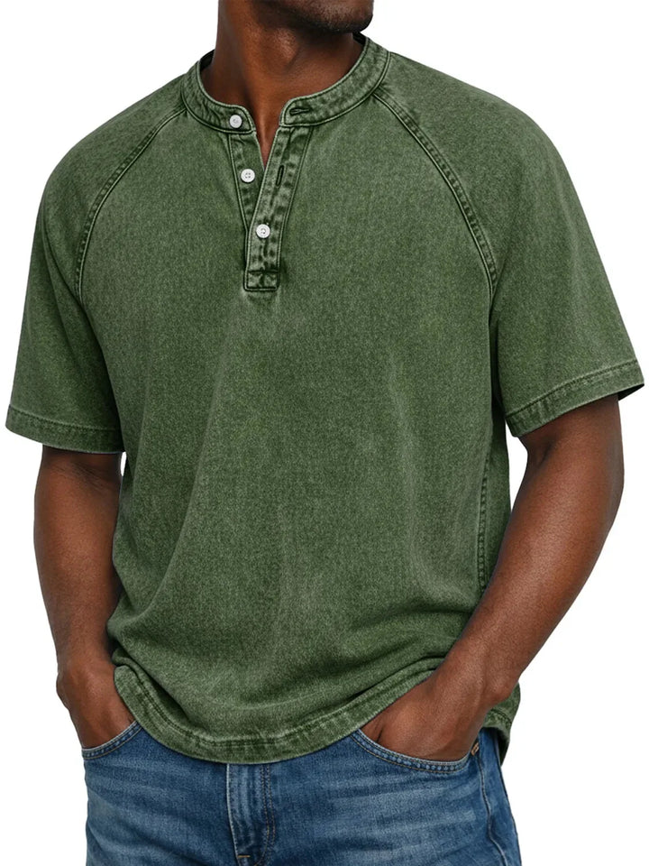 Leblanc™ | Vintage Button-Up Shirt for Men