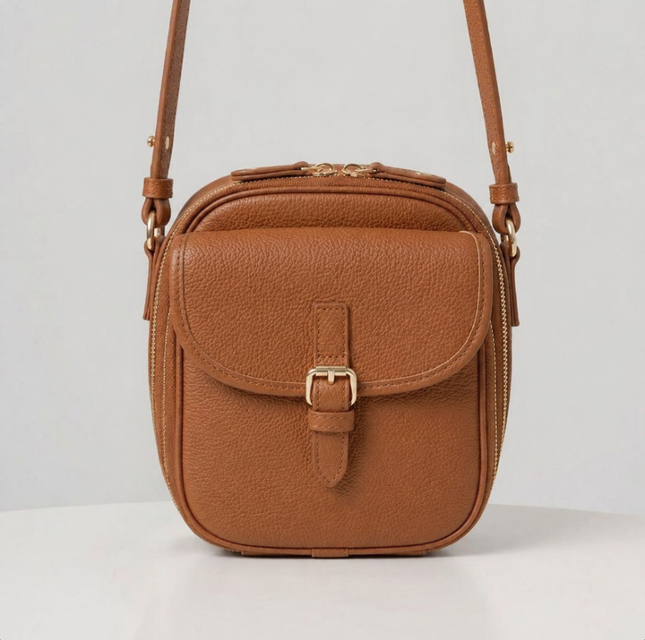 Raven Mini-Messenger - Taupe