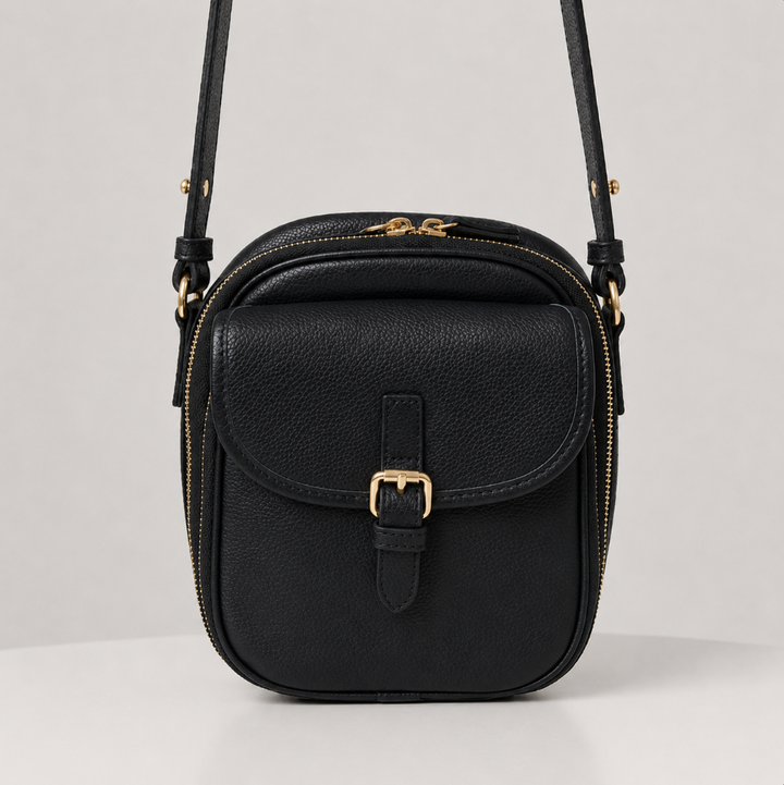 Raven Mini-Messenger - Taupe