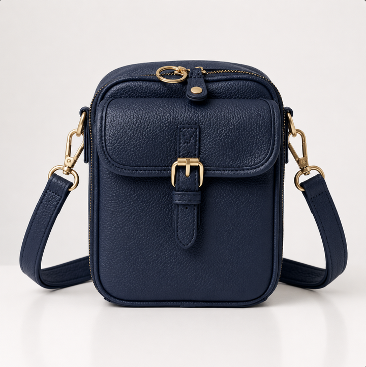 Sienna Mini-Messenger - Navy