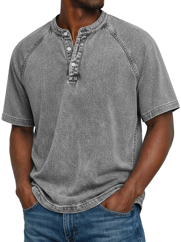 Leblanc™ | Vintage Button-Up Shirt for Men