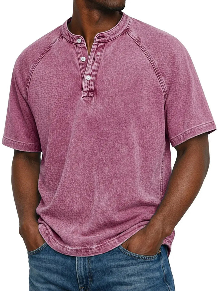 Leblanc™ | Vintage Button-Up Shirt for Men