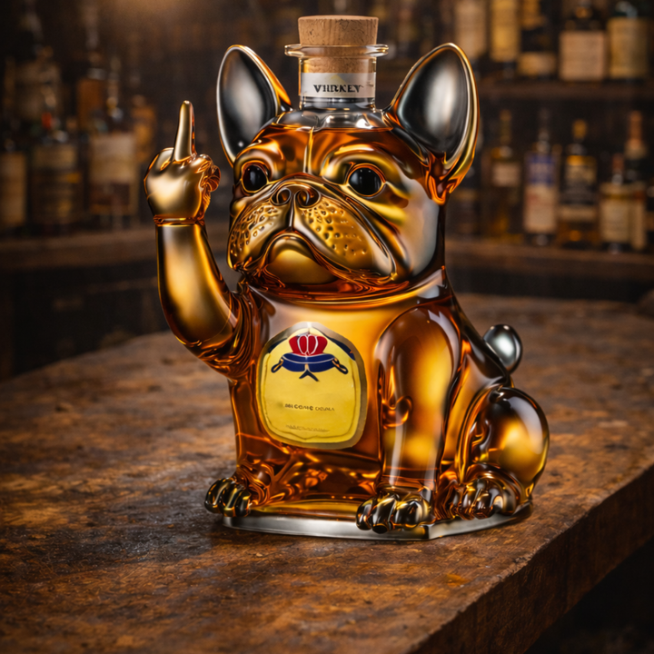 Whiskey Bottle - Dog Edition