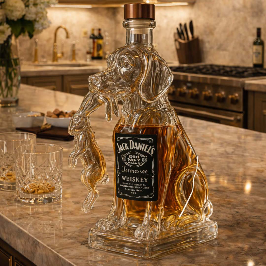Whiskey Bottle - Dog Edition