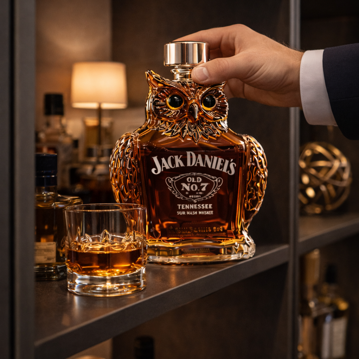 Whiskey Bottle - Owl Edition
