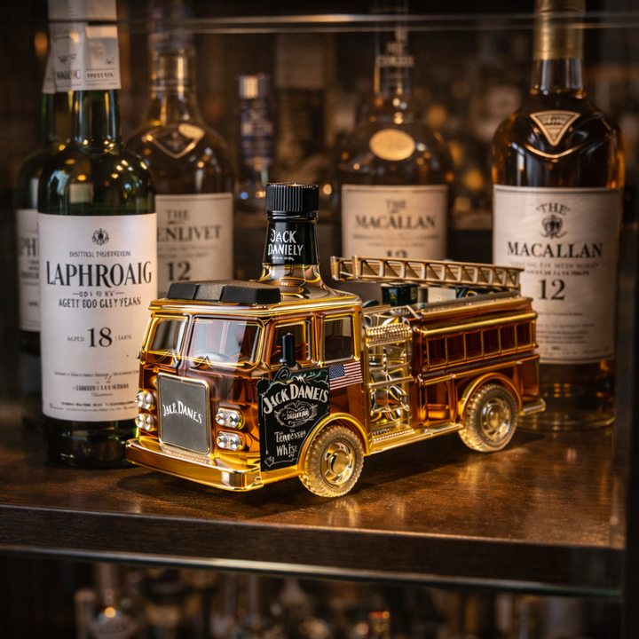 Whiskey Bottle Jack Daniel's - Firefighter's Edition