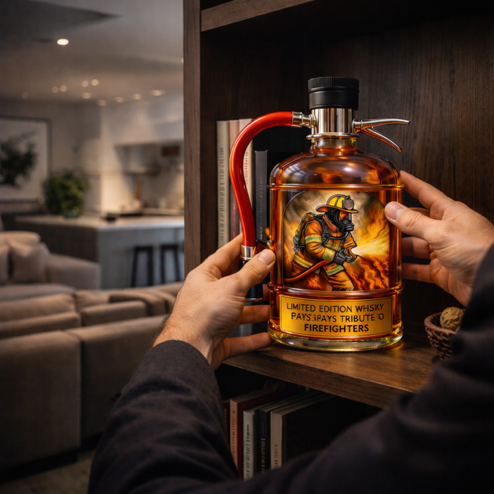 Whiskey Bottle - Fire Extinguisher Edition