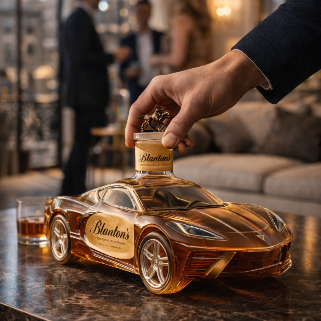 Whiskey Bottle - Corvette Edition