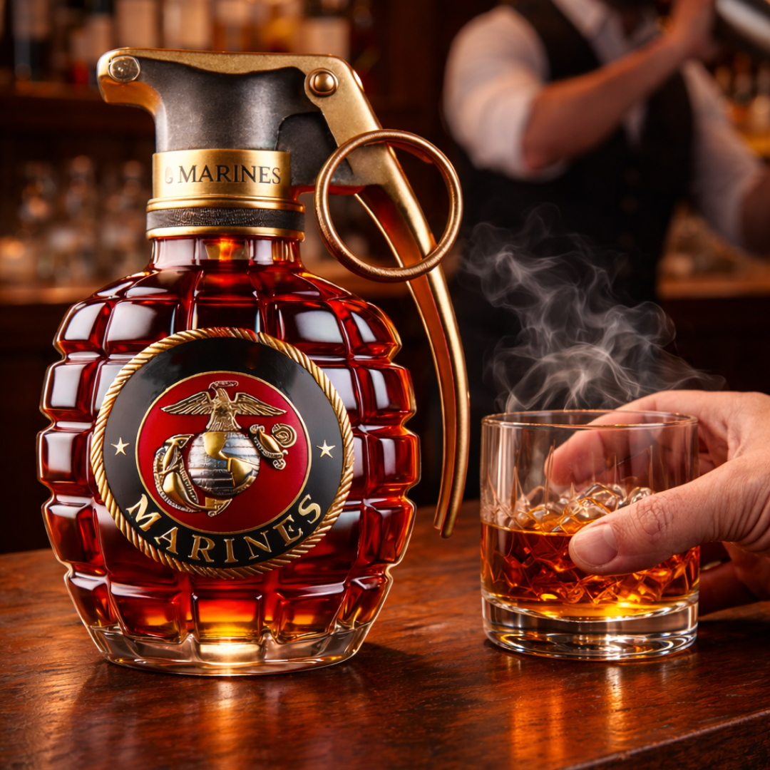 Whiskey Bottle - Pomegranate Edition