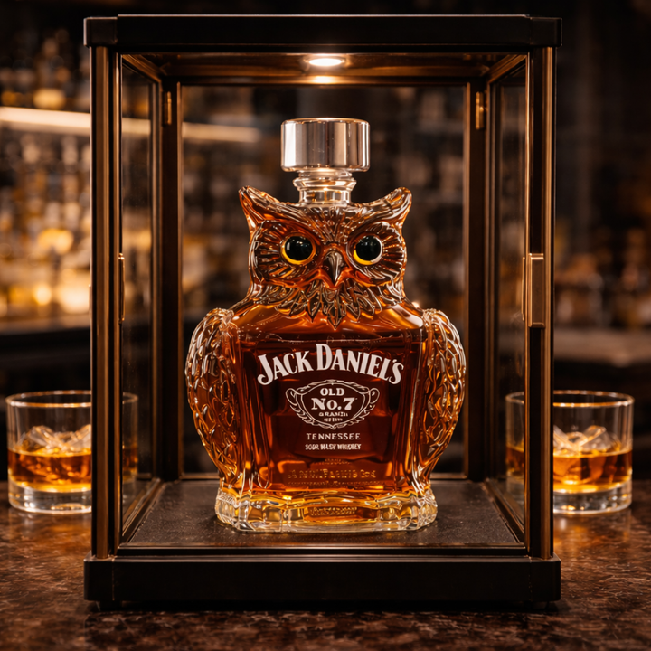 Whiskey Bottle - Owl Edition