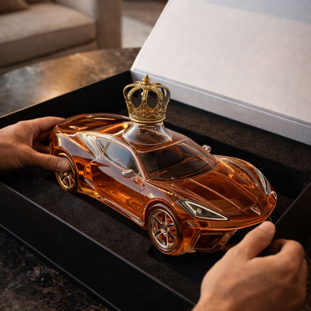 Whiskey Bottle - Corvette Edition