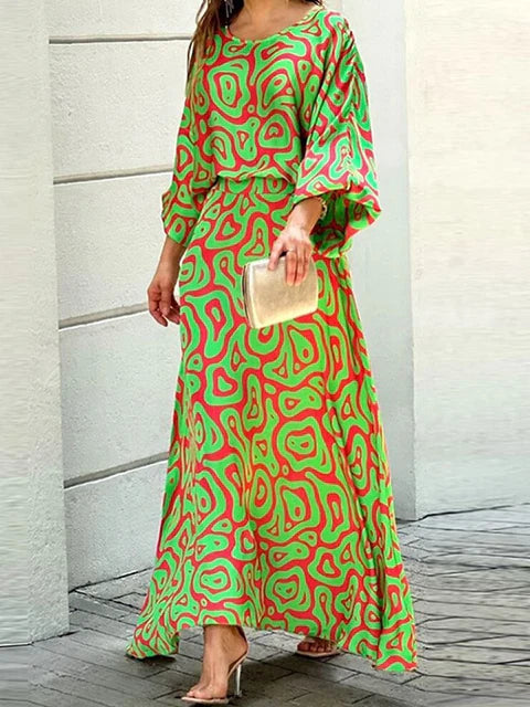 Esther - Trendy O-Neck Fall Outfit