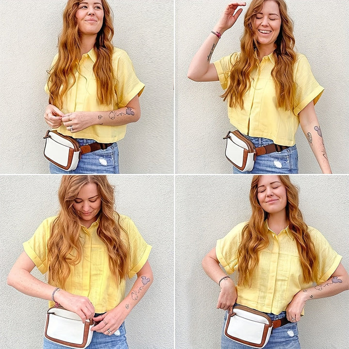 Aspen | Active and Free — Sporty Leather Shoulder Bag