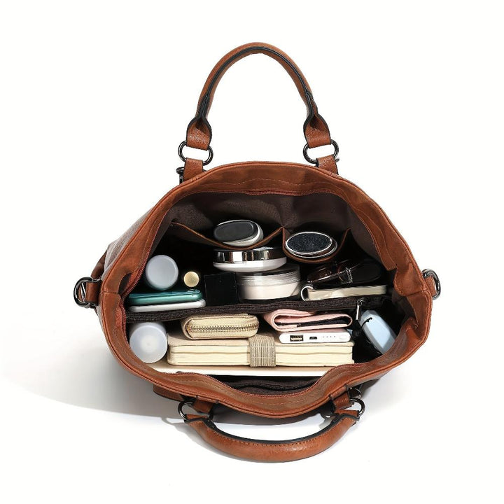 Charlotte | Easy to Wear — Comfortable Leather Shoulder Bag