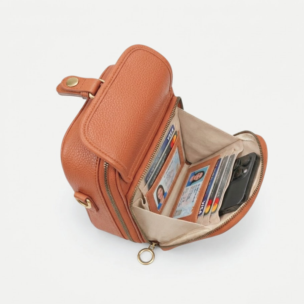 Sienna Mini-Messenger - Navy