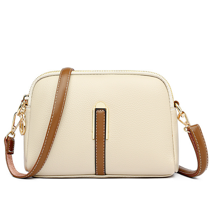 Mila | Small but Spacious — Leather Shoulder Bag