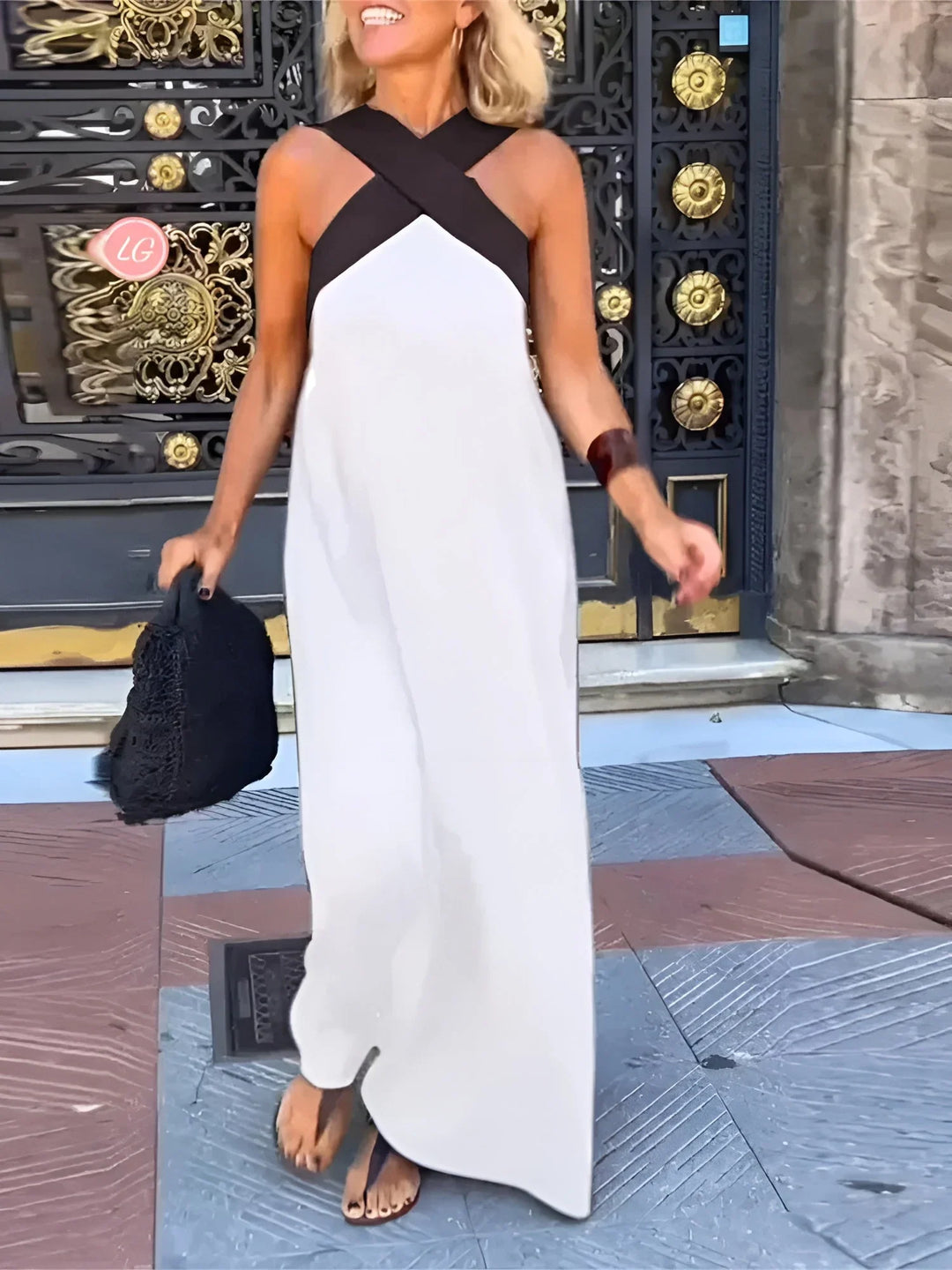 DELFINA | CROSS-OVER DRESS