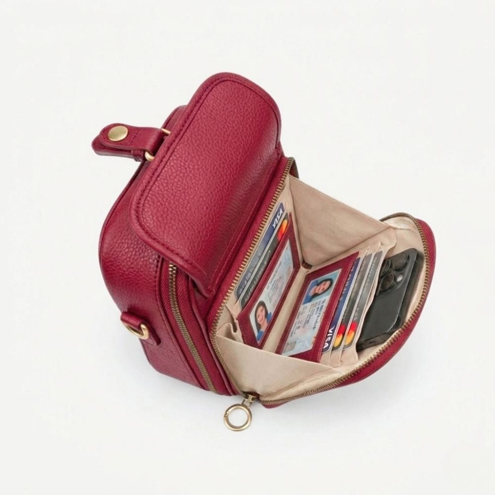 Sienna Mini-Messenger - Navy